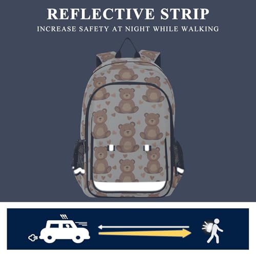 Cartable enfant ours mignon pour une rentrée joyeuse