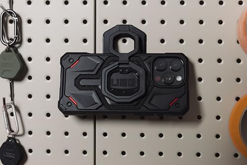 Image of Urban Armor Gear UAG Monarch Magnetic Phone Ring Stand Compatible with Magnetic 2 Magnet, Removable Metal Finger Ring Grip & 360 Rotation Adjustable Kickstand for iPhone 17 /16, Galaxy S26 /S25
