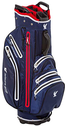 Leisure Golf Water Protect Cartbag (Blau/Weiß/Rot) Cover