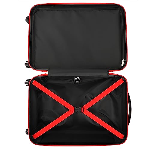 Bioworld Mickey Mouse 21 Molded Carry-On Luggage Mickey and Minnie Heads Hardside Rolling Luggage4