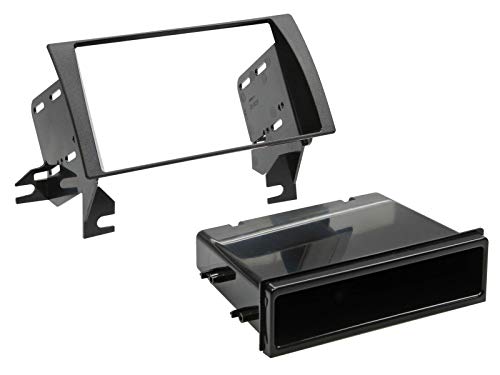 Kit support autoradio Toyota Camry 01-06 ADNAuto façade d'intégration noire
