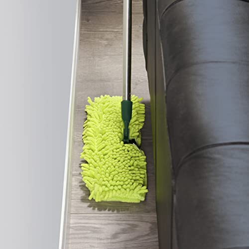 Pine-Sol Telescopic Microfiber Dry/Wet Mop – Dust Mopping For Cleaning Hardwood Floors, Tile, Laminate | Swivel Sweeper With Washable Pad And Extendable Metal Handle #TOP7