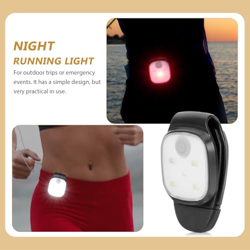 Luz recargable para correr BESTOYARD: pack de 2 luces LED impermeables de ABS para camping 6