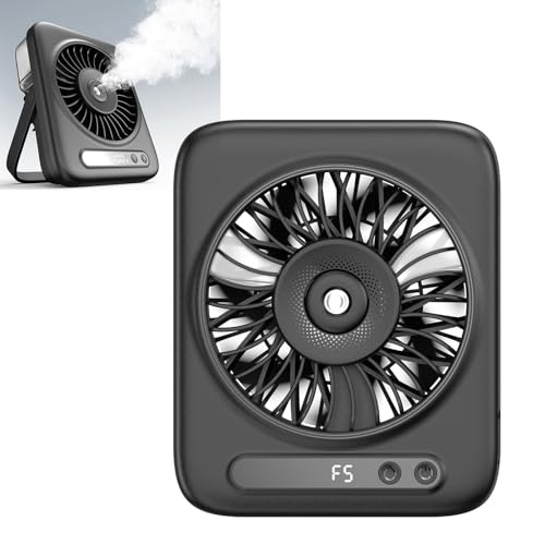 Petit ventilateur de refroidissement USB de table gain de place avec réservoir d'eau