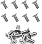 8 pcs Brake Rotor Retaining Screw 93600-06014-0H- Compatible With Honda, Acura, Hyundai and Kia Models,Front And Rear Stainless Steel Brake Disc Rotor Screw Rotor Bolt