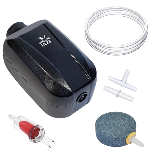 Uniclife UL Certified Adjustable Aquarium Air Pump