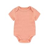 TONE body z krótkim rękawem dla noworodków, chłopców i dziewczynek, 0-3m/3-6m/6-9m/9-12m, bawełna, 3-6 miesięcy