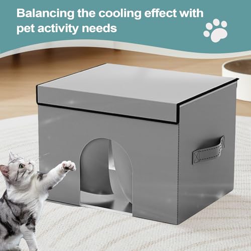 Niche pour chat et maison de sommeil portable pour félins - 3