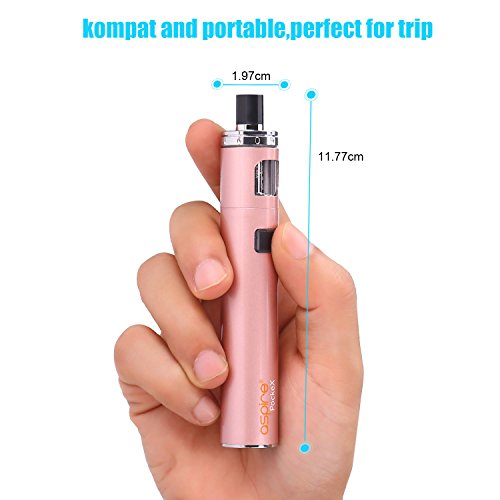 Aspire PockeX AIO Starter Kit, All in One Pocket Kit (Rosegold) – Bild 3