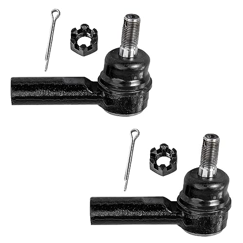 Image of Detroit Axle - 6pc Front End Control Arms Kit for Toyota 1996-2002 Corolla 2 Lower Control Arms 2 Lower Ball Joints 2 Outer Tie Rod Ends 1997 1998 1999 2000 2001 Replacement