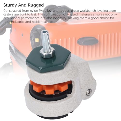 Roulettes de Nivellement M8 Hauteur Réglable 40 mm Robustes Charge 880 lb pour Meubles Industriels