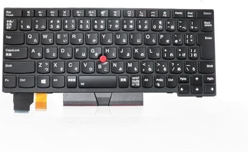iJungYee �o�b�N���C�g�t�����{��L�[�{�[�h 5N20V43063 ���v���[�X�����gLenovo ThinkPad X13 Gen 1,L13 Gen 2,L13 Yoga Gen 2 �p,5N20V43354