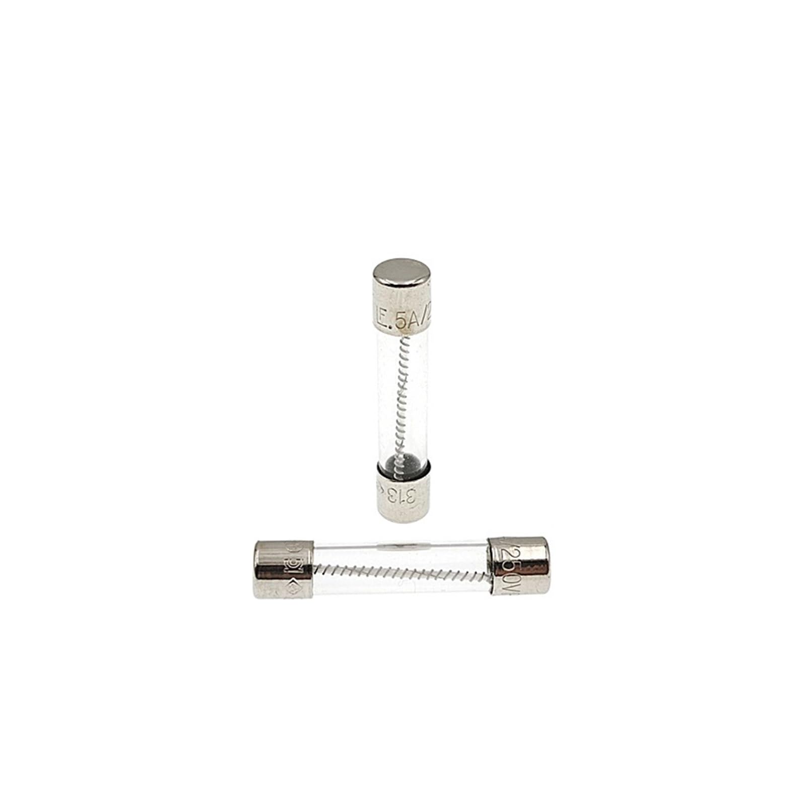 10PCS 6 * 32MM Slow Blow Glass Fuses Insurance Tube 6 * 32 313 FUSE 6x32mm T1A T2A T3A T6.3A T8A T10A T15A T20A 250V 0313