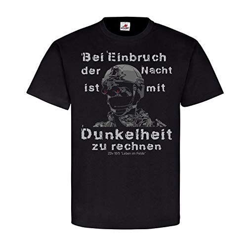 T-shirt humour allemand noir idée cadeau original L