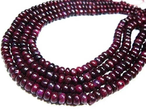 Dark Ruby rondelles LKBEADS perles pour créer vos bijoux bohèmes chic - 2