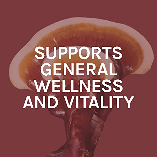 Host Defense, Reishi Extract, Supports General Wellness And Vitality, Mushroom Supplement, Plain, 1 Fl Oz #TOP23