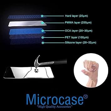 Microcase OnePlus Ace 2 Pro 5G Tam Kaplayan Esnek Ceramic Nano Ekran Koruma -AL3274