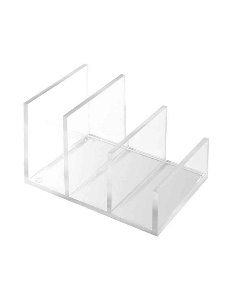 RUSSELL+HAZEL Acrylic Mini Desktop File Collator, Clear, 4.75" x 6.756" x 4" (31732)