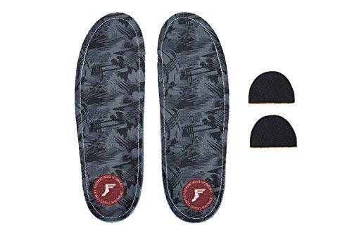 Footprint Insole Technology Semelles orthopédiques Kingfoam Gamechanger, Motif Camouflage foncé 9/9,5