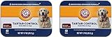 Arm & Hammer for Pets Tartar Control Dental Mints for Dogs, Reduces Plaque & Tartar Buildup Without Brushing, Freshens Dog Breath, Beef Flavor, Fresh Mint Scent, 40 Count, Medium Breeds - 2 Pack