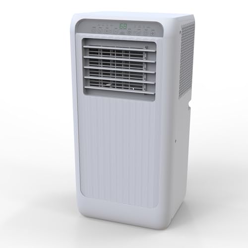8000 BTUs Portable Air Conditioner with Cooling Area up to 350 Sq. Ft. with 3-in - Detailed View