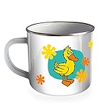  Trötsch Die Maus Emaille Becher Tasse Ente