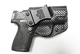 Multi Holsters Elite IWB FOMI Right-Hand Holster Compatible w/Smith & Wesson M&P Shield 9/40 (Black Carbon Fiber)