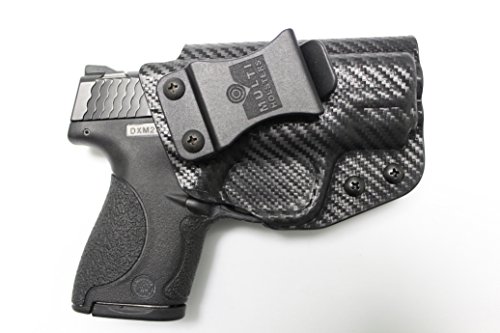Multi Holsters Elite IWB FOMI Right-Hand Holster Compatible w/Smith & Wesson M&P Shield 9/40 (Black Carbon Fiber)