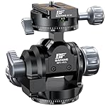 BF BAFANG Geared Tripod Head, Geared Head with Arca Type QR Plate for DSLR,Camcorder,Tripod,Monopod, Maximum Load 10 Kg
