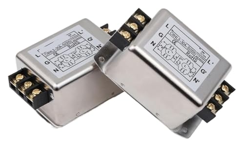 Filtre d'alimentation CW4L2-3A/6A/10A-S anti-interférence 220V à bornier