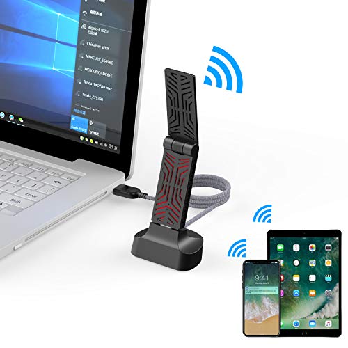 Usb Wifi Adapter 1900Mbps,Wavlink Dual Band Usb 3.0 Wifi Dongle/2.4 + 5Ghz Wireless Network Adapter/Card For Pc/Desktop/Tablet/Laptop, 802.11Ac Wifi Support Windows 11/Xp/Vista/7/8/8.1/10 And Mac Os #TOP4