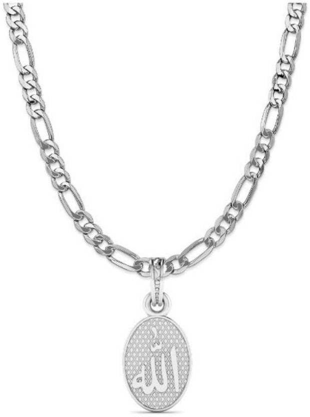 Pendentif religieux Allah en argent 925 pour votre style quotidien