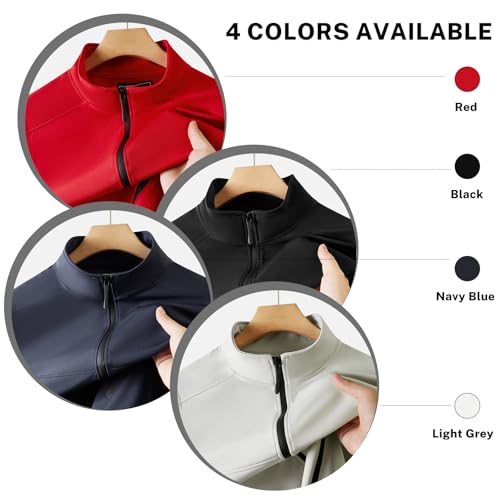 WUWWUT Personalisierbare Softshell-Weste für Herren, Sportweste, individuelle Arbeitsweste mit Reißverschlusstasche, leicht, ärmellos, Softshell-Jacke, Schwarz , XL