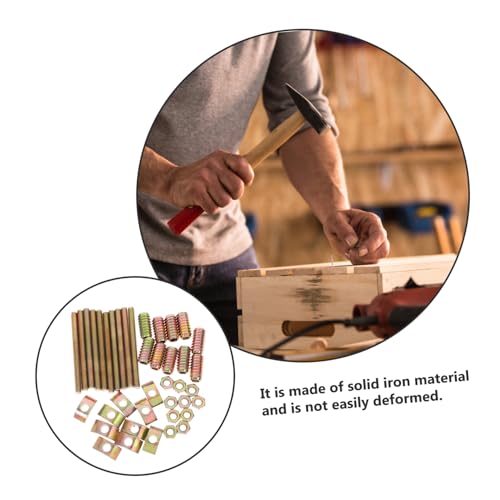 Connecteurs de mobilier pour fixer solidement vos panneaux de lit et table - 3