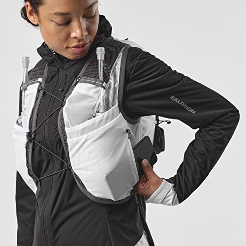 Foto von Salomon Damen Active Skin 8 Laufweste mit Flasks, Weiß, S EU