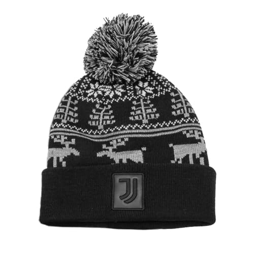 Bonnet Juventus noir 133531 la solution taille unique contre le froid