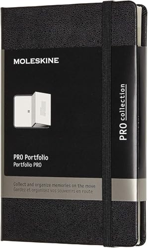 Moleskine Professional Portfolio, Pocket, Black (3.5 x 5.5)