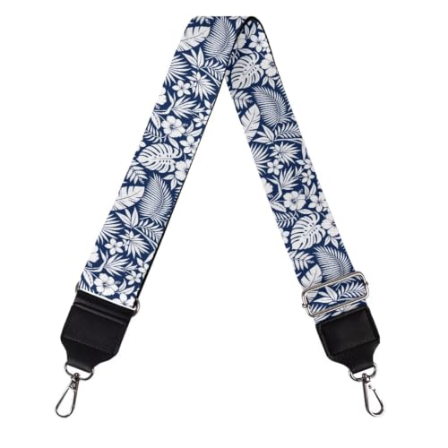 Image of Adjustable Purse Strap for Women, Crossbody Wide Handbag Strap Replacement, Sturdy Bag Strap with Silver Hardware