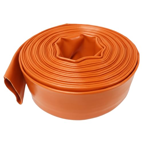 ShurTek orange 8 inch lay flat hose