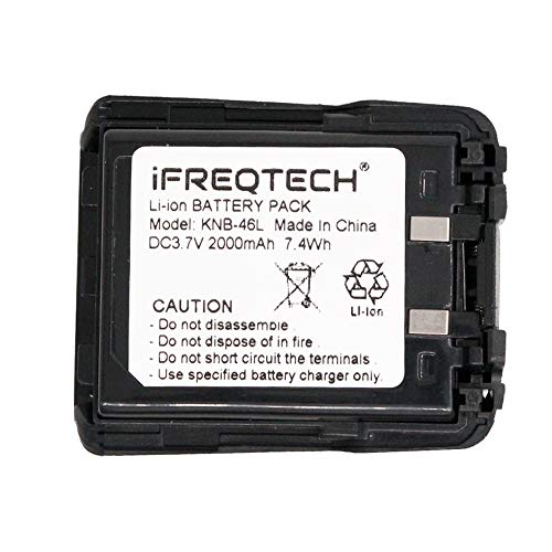 Ifreqtech Knb-46L Li-Ion Battery For Kenwood Tk-3230 Tk3230 Tk-3238 Two Way Radio 2000Mah #TOP1
