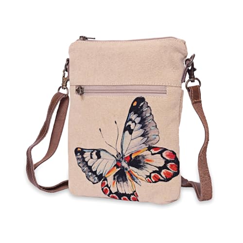 Exotic Butterfly - Wristlet Wallets for Women, Crossbody Sling Bags, Crossbody Purse, Book Bag, Cell Phone Purse