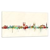 Kunstbruder Magdeburg Skyline (div. Größen) - Kunst Druck 