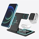 charging station apple watch iphone ipad Design compact et pliable : cette station de charge pour montre se replie facilement et se glisse dans n'importe quelle poche. Idéal pour les voyages d'affaires, les vacances ou les navetteurs. Le design fin permet d'économiser de l'espace sur le bureau ou la table de chevet, tandis que le mécanisme de pliage magnétique offre un maintien stable. Il suffit de le déplier, de le brancher et de charger plusieurs appareils sans fil en même temps, n'importe où et n'importe quand.