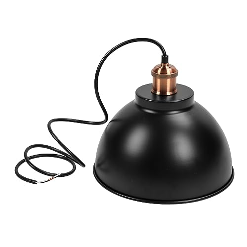 Lampe suspendue pour îlot de cuisine au design industriel rétro chaleureux