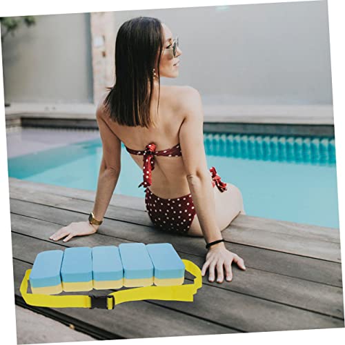 OSOLADY Professional Swim Belt Boys and Girls Swim Trainer Back Float Adjustable Waist Float Swimming Aid for Beginners