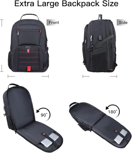 ANTERK Extra Large Travel Laptop Backpack の商品画像 3