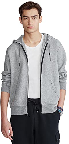 Image of POLO RALPH LAUREN mens Double-knit Full Zip Hoodie