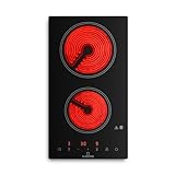 Klarstein Placa Vitroceramica Portatil Electrica 3000W, Placa Vitroceramica Cocina Camping