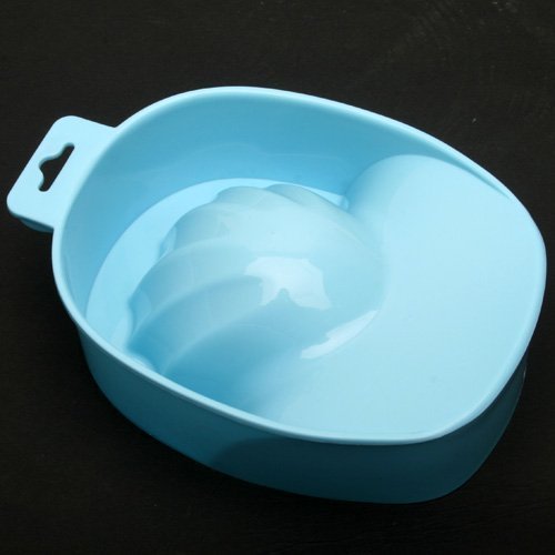 Nail TekArt Manicure Soak Soaker Bowl Acrylic Tip Tool / Quantity: 1pc Color: We have pink,Lt. purple,dark blue,white and and more.We'sll send it at random. Condition: New Suit