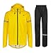 Produktbild AGU Essential Original Regenanzug, Regenkleidung Fahrrad Herren & Damen, Wasserdicht & Winddicht, Reflektierend, 100% Recyceltes Polyester, Unisex - XXL - Gelb